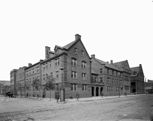 Hull House, Chicago, Illinois, EE.UU., c.1905