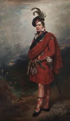 Augustus Frederick, Duque de Sussex, con traje escocés, 1885