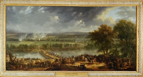 La batalla de Arcole, en noviembre (pintura sobre lienzo)