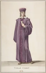 Un juez del tribunal penal, c.1798-99