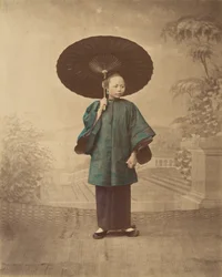 Mujer de Cantón, 1870s