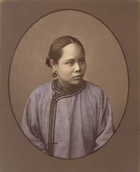 Chica de Shanghái, 1870s