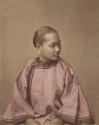 Niña de Shanghái, 1870s