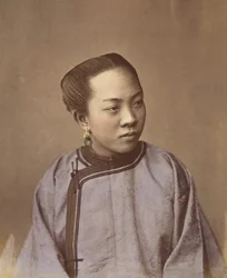Chica de Shanghái, 1870s