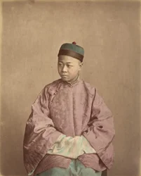 [Joven caballero chino], 1870s