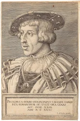 Retrato del Emperador Fernando I 1503-1564, 1531
