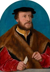 Holandés: Retrato de Jakob Omphalius (1500-1567) Retrato de Jakob Omphalius
