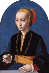 Retrato de Elisabeth Bellinghausen (c.1520- gt; 1570)