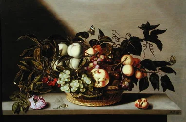 Naturaleza muerta de frutas