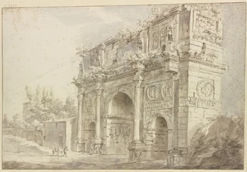 Arco de Constantino en Roma