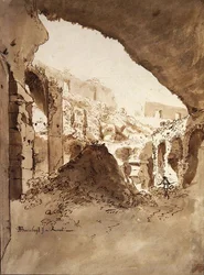 Vista del interior del Coliseo