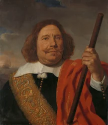 Egbert Meeuwsz Cortenaer (1605-65), vicealmirante del Almirantazgo del Mosa, Rotterdam