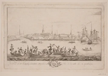 Vista de Slotsholmen desde el lago