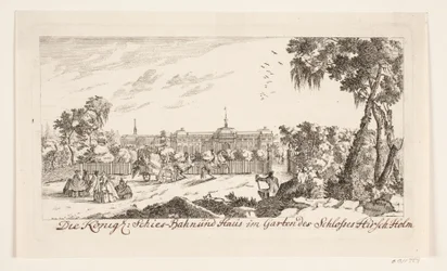 El campo de tiro en el castillo de Hørsholm