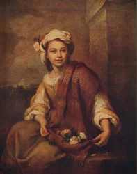 Una florista española, 1665-1670, c1915