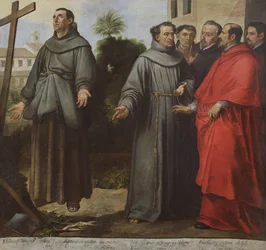 San Diego de Alcalá de Henares en éxtasis ante la cruz, 1645-46