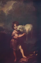 San Juan y el Cordero, 1660-5, c. 1900