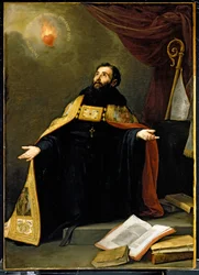 San Agustín en éxtasis