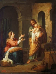 La Sagrada Familia (pintura sobre lienzo)