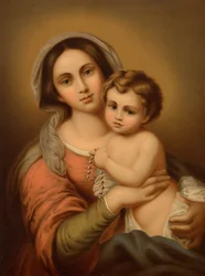 Madonna con el niño