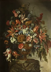 Pieza de flores