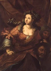 Judith saliendo de la tienda de Holofernes