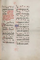 Misal: Fol. 179: Música para varias oraciones ordinarias