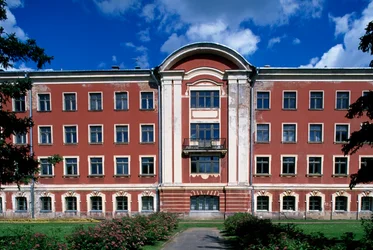 Palacio de Mitava (siglo XVIII), diseño de Bartolomeo Francesco Rastrelli (1700-1771), Jelgava, Zemgale, Letonia (detalle)