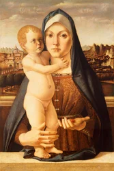 Virgen con el Niño, de Bartolomeo Montagna (hacia 1450-1523), 60x42 cm