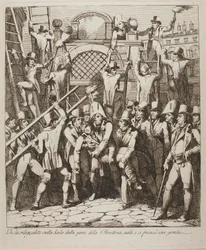 Un blasfemo se rompe una pierna al trepar los muros del Vaticano, 6 de julio de 1809