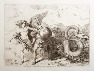 La misteriosa visión de Aníbal, antes de su famosa travesía de los Alpes para descender hacia Italia