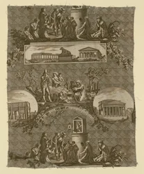 Le Romain (El romano) (Tela de mobiliario)