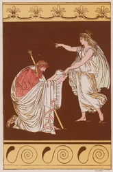 Numa Pompilio y la Ninfa Egeria