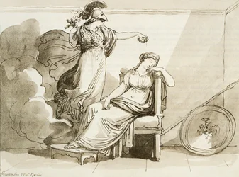 Penélope embellecida por Minerva