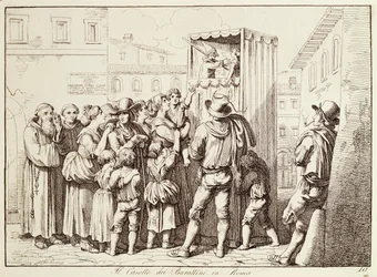 Teatro de marionetas en Roma