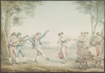 El baile del saltarello