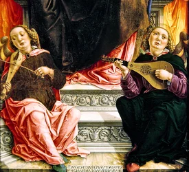 (detalle) del tríptico de San Marcos