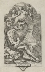 San Pablo de Tebas tentado por un demonio, después de Magnasco, ca. 1720-30