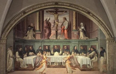 La Crucifixión, del Refectorio de San Marco