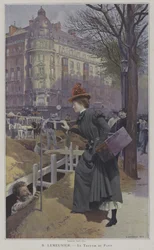 La Chica de los Recados de París