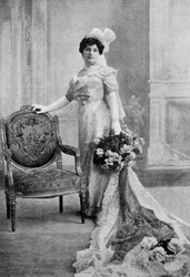 Baronesa Orczy, novelista, dramaturga y artista británica de origen húngaro, 1913