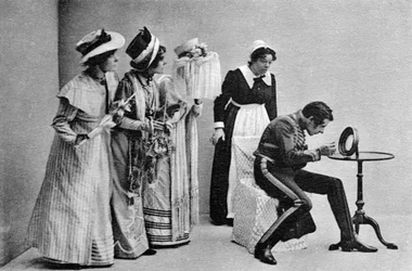 Escena de Quality Street, 1902