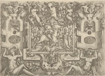 Figura a caballo sosteniendo una espada y cabalgando sobre una figura tendida en el suelo, ca. 1540-80