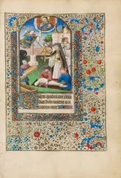 Un entierro, c.1440-50