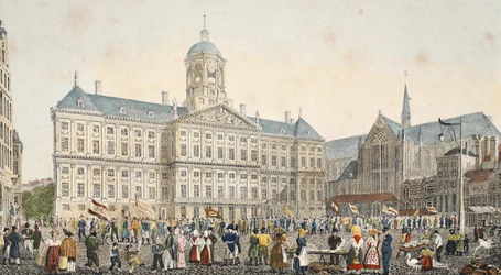 Escena de calle, c.1895 (fotochrom)