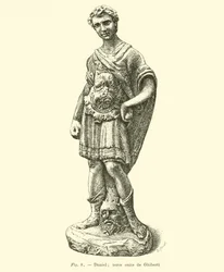 Estatua de terracota de Daniel por Ghiberti
