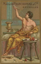 El primer vaso para beber