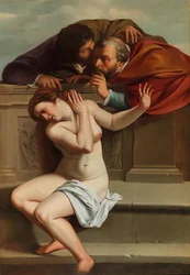 Susana y los ancianos. Después de Artemisia Gentileschi
