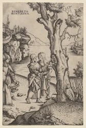 Nacimiento de Adonis (de la serie: Las metamorfosis)