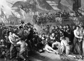 La muerte de Horatio Nelson